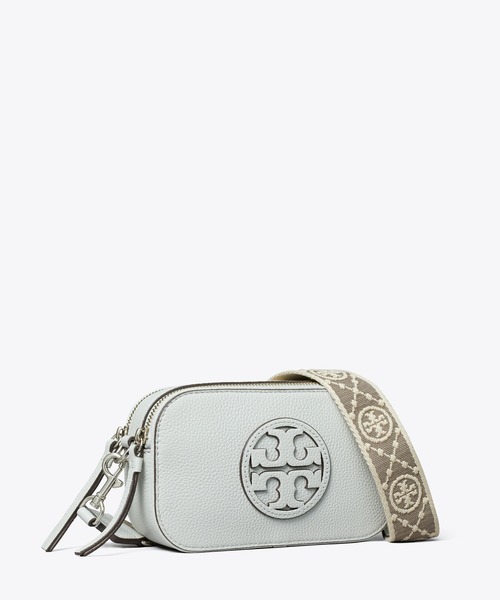 新品 トリーバーチ ミラー メタルロゴ フォン ショルダーバッグ クロス