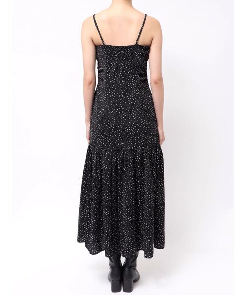 MERCURYDUO(マーキュリーデュオ)の「ドットプリントナローワンピース(ワンピース・レディース・ブラック/オフホワイト・SMALL/MEDIUM)」の13枚目の写真