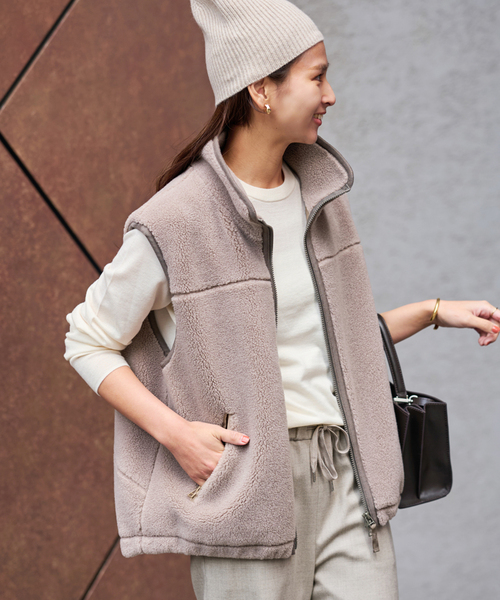 ウールボアベスト（ブルゾン）｜FRAMeWORK（フレームワーク）の