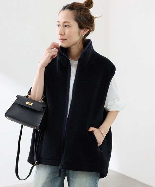 ウールボアベスト（ブルゾン）｜FRAMeWORK（フレームワーク）の