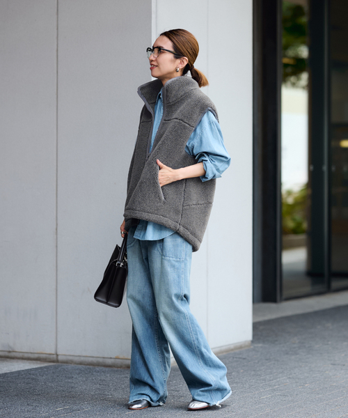 ウールボアベスト（ブルゾン）｜FRAMeWORK（フレームワーク）の