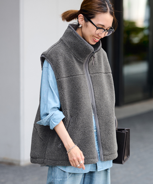 ウールボアベスト（ブルゾン）｜FRAMeWORK（フレームワーク）の