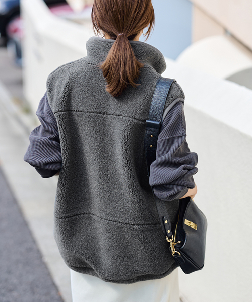 ウールボアベスト（ブルゾン）｜FRAMeWORK（フレームワーク）の