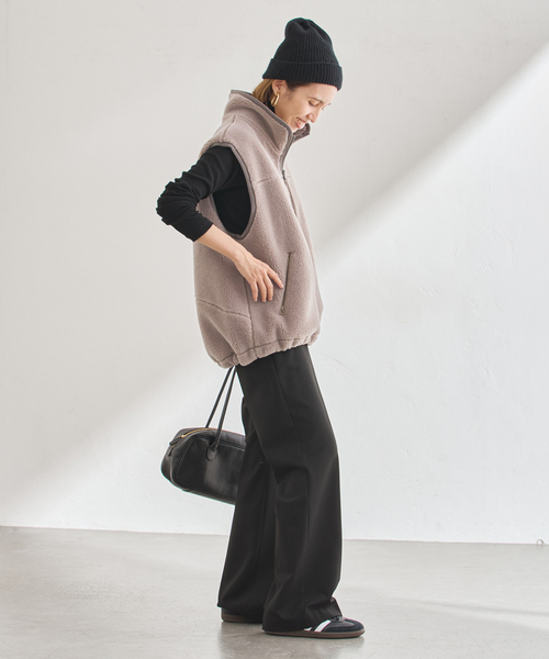 フレームワーク　ボアベスト FRAMeWORK（フレームワーク）の「ボアZIPベスト（その他アウター