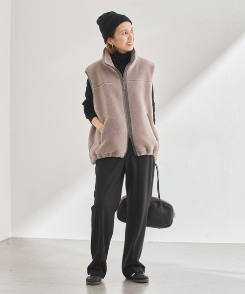 ウールボアベスト（ブルゾン）｜FRAMeWORK（フレームワーク）の