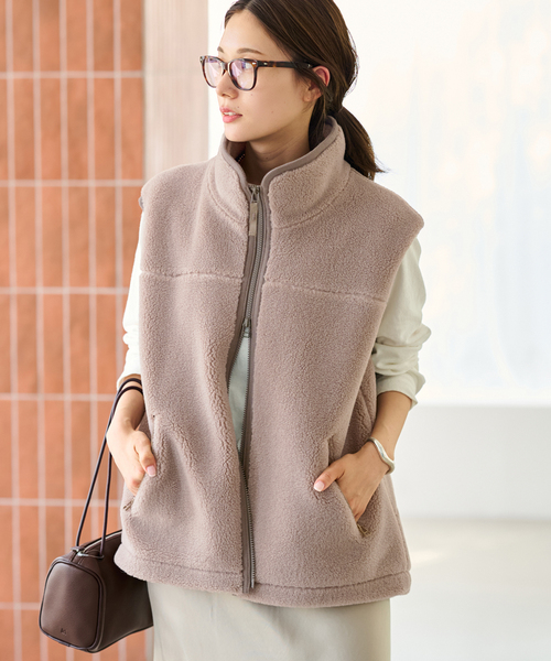 ウールボアベスト（ブルゾン）｜FRAMeWORK（フレームワーク）の