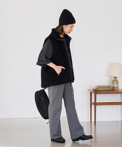 ウールボアベスト（ブルゾン）｜FRAMeWORK（フレームワーク）の