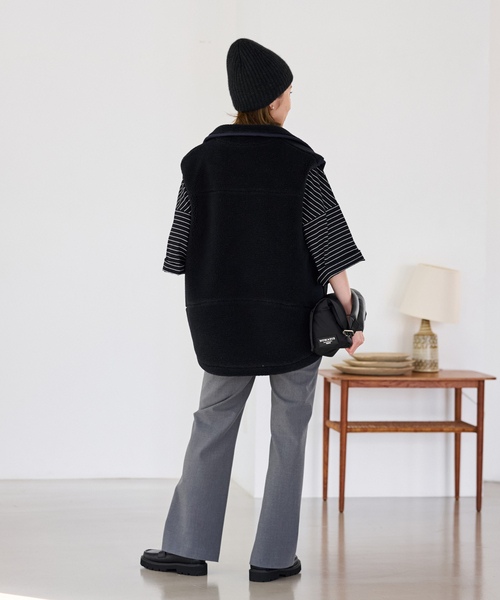 ウールボアベスト（ブルゾン）｜FRAMeWORK（フレームワーク）の