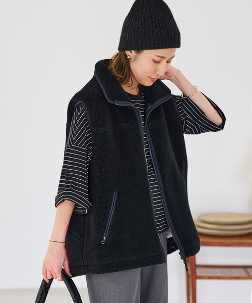 ウールボアベスト（ブルゾン）｜FRAMeWORK（フレームワーク）の