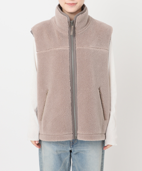 FRAMeWORK（フレームワーク）の「ウールボアベスト（ブルゾン）」 - WEAR