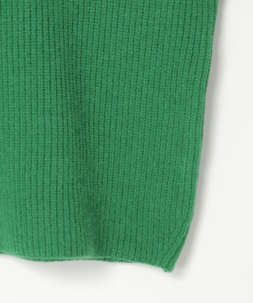 notch.（ノッチ）の「【 notch. by KR 】カーブスリーブオーバーサイズニット（ニット/セーター・レディース・ブラウン/ブラック/ネイビー/グリーン・M）」の19枚目の写真