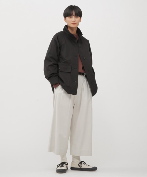 WASHED COTTON PLAINWEAVE（ブルゾン）｜MHL.（エムエイチエル）の