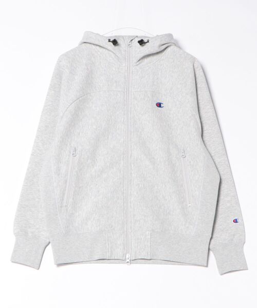 Champion(チャンピオン)の「【Champion】C3-C114 RW ZIP HOODED SWEATSHIRT(パーカー・メンズ・シルバーグレー/アーミー/ブラック・XL/L/M)」の1枚目の写真