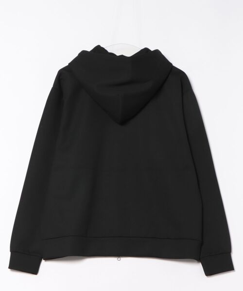 coca（coca）（コカ）の「ベーシックソフトジャージーBIGZIPパーカー　速乾/シワ防止（パーカー・メンズ・ブラック/グレー・S/XL/M/L）」の3枚目の写真