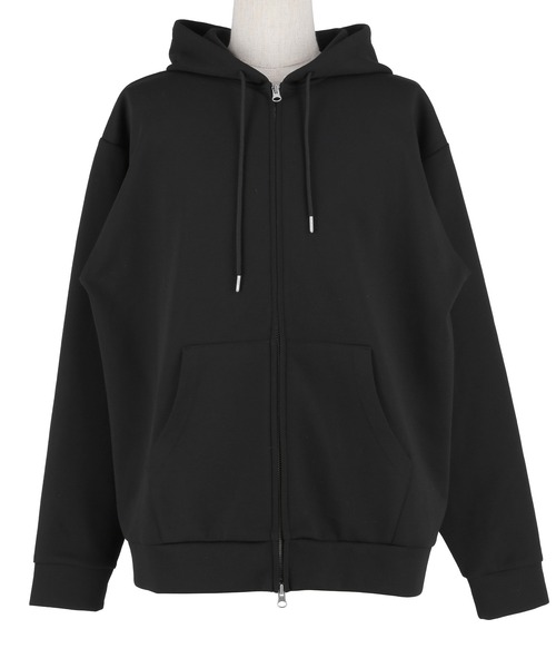 ベーシックソフトジャージーBIGZIPパーカー 速乾/シワ防止（パーカー