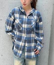 3.3 Field Trip  | 3.3 Field Trip／フード付きチェックシャツ(シャツ/ブラウス)