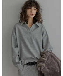 Re:EDIT（リエディ）の「[2025AW COLLECTION][イージーケア]ライトダンボールスキッパーポロプルオーバー（パーカー）」