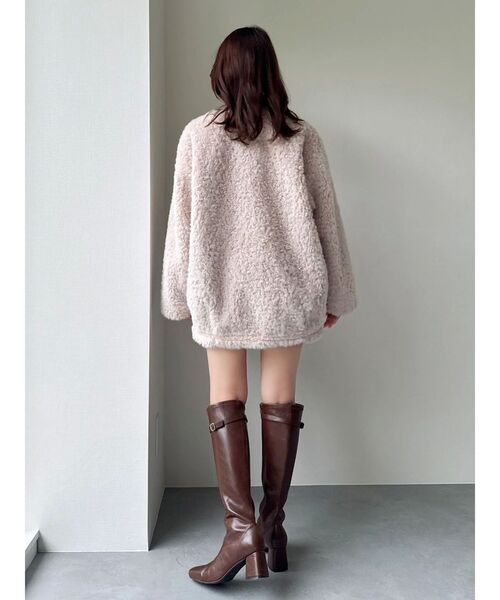 ボアフレンチブルゾン（ブルゾン）｜dazzlin（ダズリン）の