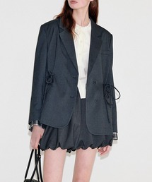 Fano Studios | リボンデザイン テーラードジャケット FQ25W103【Fano Studios】【202AW】(テーラードジャケット)