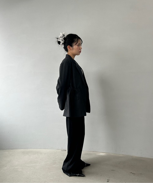 リボンデザイン テーラードジャケット FQ25W103【Fano Studios