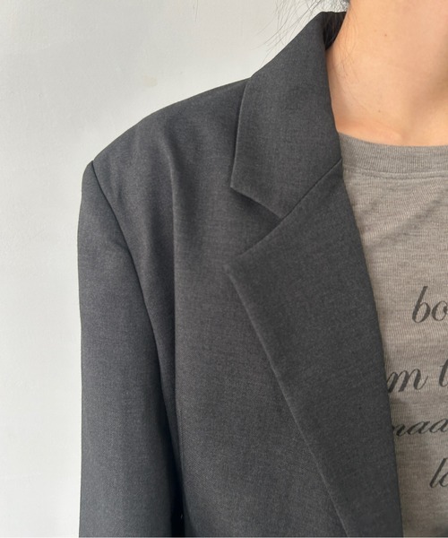 リボンデザイン テーラードジャケット FQ25W103【Fano Studios