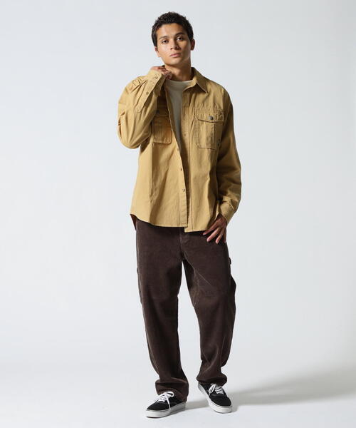 AVIREX（アヴィレックス）の「《WEB&DEPOT限定》CORDUROY PAINTER PANTS / コーデュロイ ペインターパンツ / AVIREX / アヴィレックス（その他パンツ・メンズ・ブラック/ブラウン・L/M/XL/2XL）」の20枚目の写真