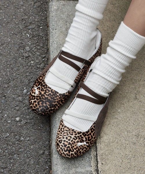 PUMA/プーマ SPEEDCAT BALLET WILD WNS レオパード柄 ロー