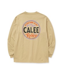 CALEE（キャリー）の「VINTAGE TYPE CIRCLE LOGO L/S TEE（Tシャツ/カットソー）」