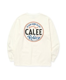 CALEE（キャリー）の「VINTAGE TYPE CIRCLE LOGO L/S TEE（Tシャツ/カットソー）」