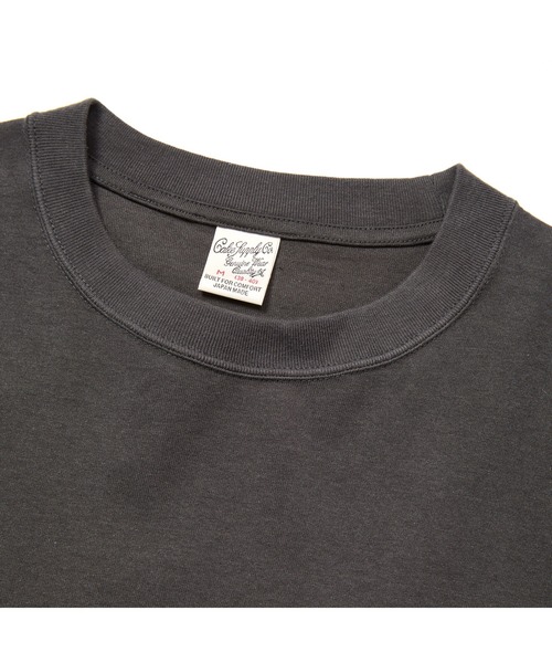 CALEE（キャリー）の「VINTAGE TYPE CIRCLE LOGO L/S TEE（Tシャツ/カットソー・メンズ・ホワイト/チャコールグレー・MEDIUM/LARGE/X-LARGE）」の4枚目の写真