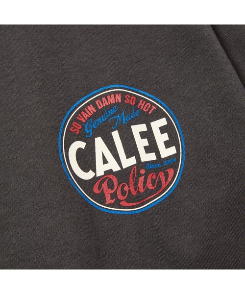 CALEE（キャリー）の「VINTAGE TYPE CIRCLE LOGO L/S TEE（Tシャツ/カットソー・メンズ・ホワイト/チャコールグレー・MEDIUM/LARGE/X-LARGE）」の8枚目の写真