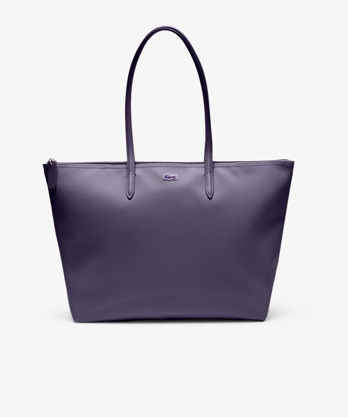 LACOSTE(ラコステ)の「L.12.12 プチピケ ラージ トートバッグ(トートバッグ・レディース・ベージュ/ダークネイビー/バーガンディー/ピンク/レッド/ブラック/パープル/ダークグリーン/アイボリー/ライトブルー/オレンジ/ホワイト/ナチュラル/フューシャピンク/ライトピンク/バイオレット/サックスブルー/クリーム・FREE)」の12枚目の写真