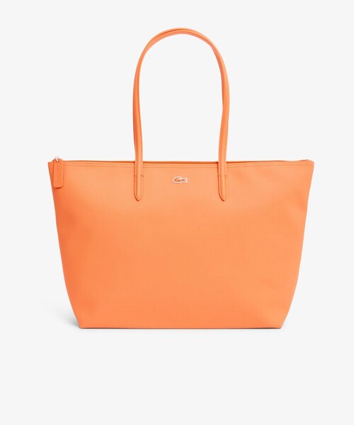 LACOSTE（ラコステ）の「L.12.12 プチピケ ラージ トートバッグ（トートバッグ・レディース・ベージュ/ダークネイビー/バーガンディー/ピンク/レッド/ブラック/パープル/ダークグリーン/アイボリー/ライトブルー/オレンジ/ホワイト/ナチュラル・FREE）」の13枚目の写真