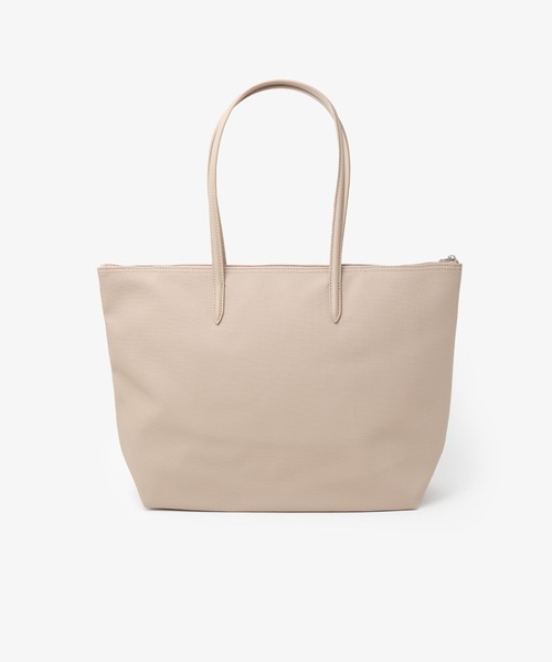 LACOSTE（ラコステ）の「L.12.12 プチピケ ラージ トートバッグ（トートバッグ・レディース・ベージュ/ダークネイビー/バーガンディー/ピンク/レッド/ブラック/パープル/ダークグリーン/アイボリー/ライトブルー/オレンジ/ホワイト/ナチュラル・FREE）」の17枚目の写真