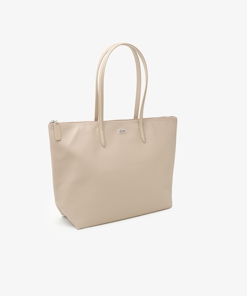 LACOSTE（ラコステ）の「L.12.12 プチピケ ラージ トートバッグ（トートバッグ・レディース・ベージュ/ダークネイビー/バーガンディー/ピンク/レッド/ブラック/パープル/ダークグリーン/アイボリー/ライトブルー/オレンジ/ホワイト/ナチュラル・FREE）」の16枚目の写真
