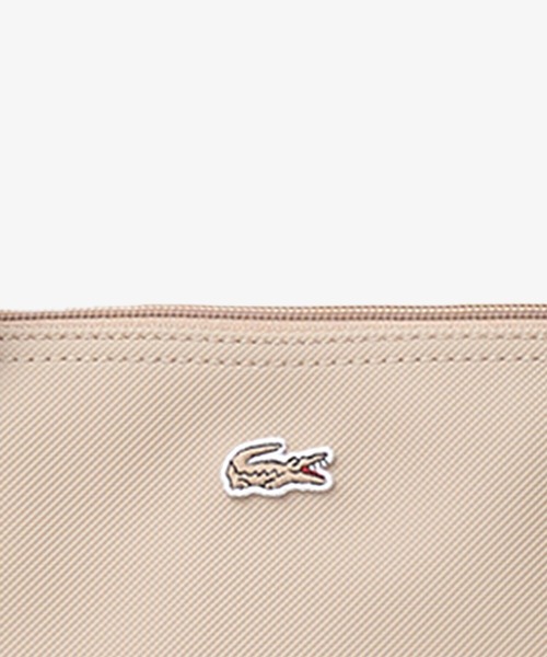 LACOSTE（ラコステ）の「L.12.12 プチピケ ラージ トートバッグ（トートバッグ・レディース・ベージュ/ダークネイビー/バーガンディー/ピンク/レッド/ブラック/パープル/ダークグリーン/アイボリー/ライトブルー/オレンジ/ホワイト/ナチュラル・FREE）」の14枚目の写真