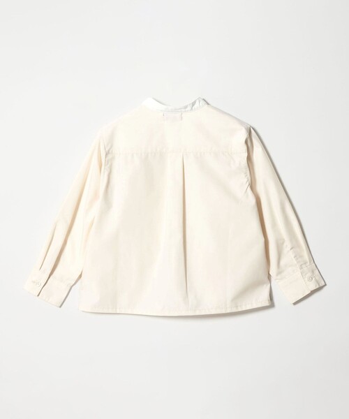 green label relaxing(グリーンレーベルリラクシング)の「バンドカラーシャツ / キッズ 110cm-130cm(シャツ/ブラウス・キッズ・ナチュラル/オフホワイト・110cm/130cm/120cm)」の10枚目の写真