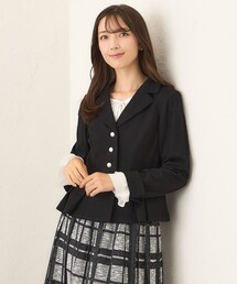 TO BE CHIC（トゥー ビー シック）の「モクロディ ウエストタックジャケット（テーラードジャケット・レディース）」