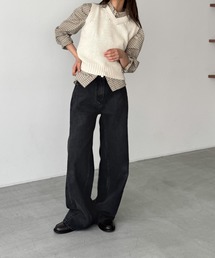 CANAL JEAN | OUVIR　SKEWデニムパンツ(デニムパンツ)