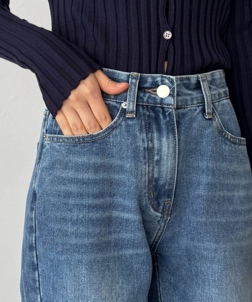 OUVIR SKEWデニムパンツ（デニムパンツ）｜CANAL JEAN（キャナルジーン