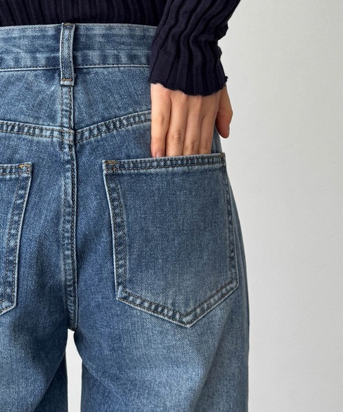 OUVIR SKEWデニムパンツ（デニムパンツ）｜CANAL JEAN（キャナルジーン