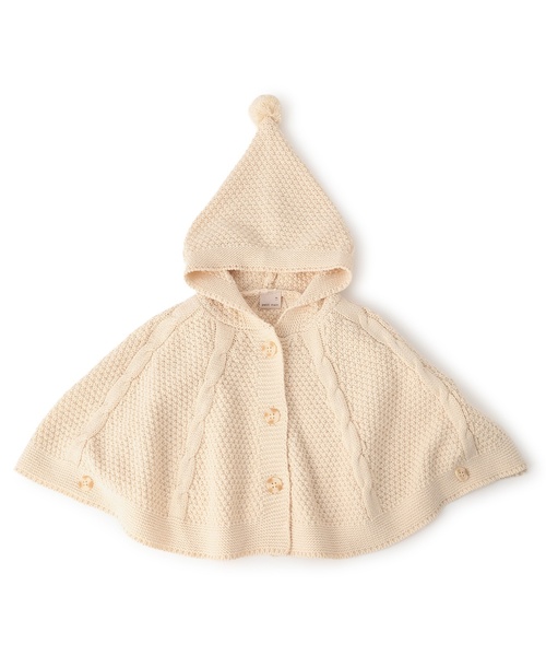 セール】ニットケープ（その他ベビーウェア）｜petit main
