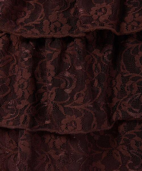 INGNI（イング）の「レースフリルミニスカパン（スカート・レディース・オフホワイト/ブラウン/ブラック・FREE）」の10枚目の写真