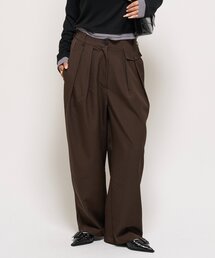 【WEB限定】HiNTワイドスラックス