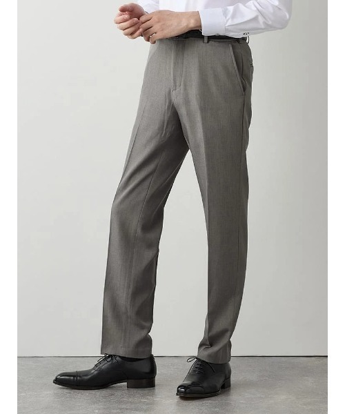 Perfect Suit FActory（パーフェクトスーツファクトリー）の「ノータックスラックス　ブラック/グレー/グレー/ネイビー【ストレッチ】【マシンウォッシャブル】（スラックス・メンズ・ブラック/チャコールグレー/ライトグレー/ネイビー・S/LL/M/L）」の16枚目の写真