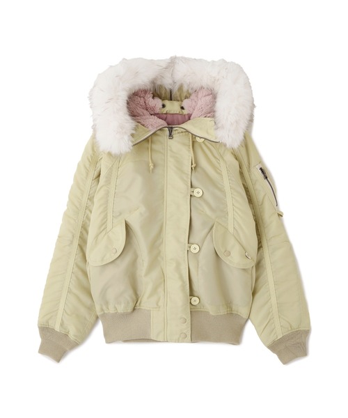 AVIREX×FREAK'S☆ミリタリージャケット、 N-2Bベージュ AVIREX×FREAK'S☆ミリタリージャケット☆N-2B☆ベージュ AVIREX