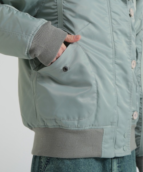 直営店限定》TAPE GATHER N-2B（ミリタリージャケット）｜AVIREX