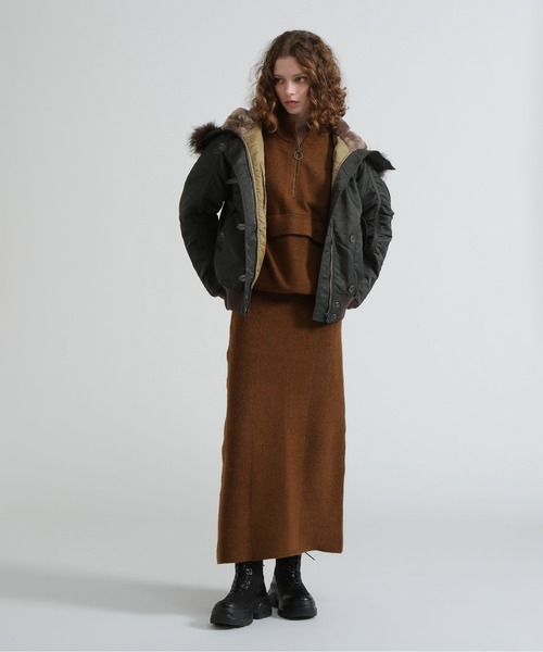 直営店限定》TAPE GATHER N-2B（ミリタリージャケット）｜AVIREX