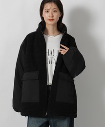 LAKOLE | 異素材スタンドボアブルゾン / 496626(ブルゾン)