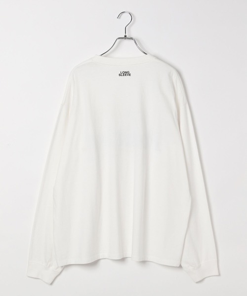 AMERICAN RAG CIE(アメリカンラグシー)の「【AMERICAN RAG CIE】Positive LST(ユニセックス)(Tシャツ/カットソー・メンズ・ホワイト・MEDIUM/LARGE)」の3枚目の写真